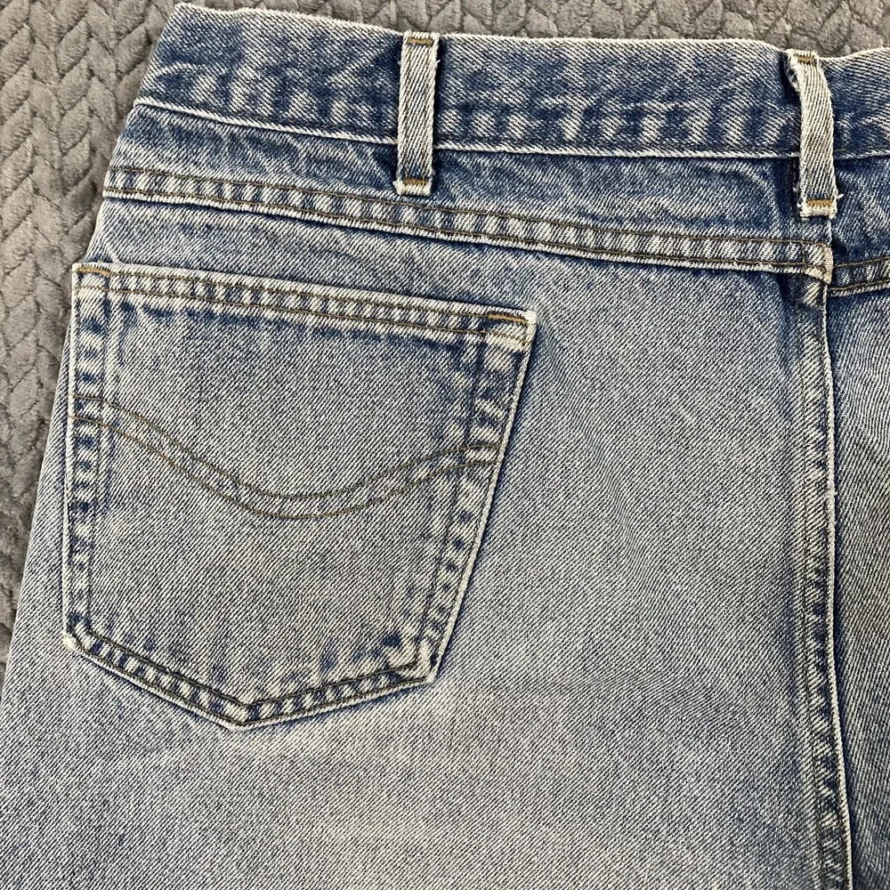Carhartt Relaxed Fit Denim Jeans Mens 42x30 Light Wash Distressed Workwear USA